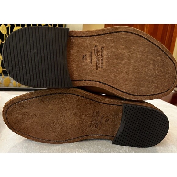 Warfield & Grand Landon Boots Men 12 Brown Leather Plain Toe Lace Up Chukka NEW main image 10